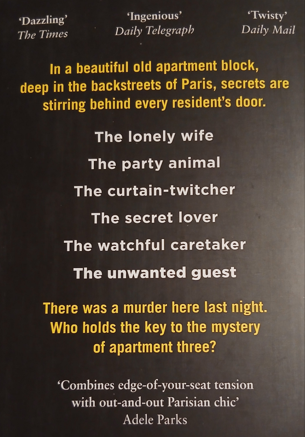 The paris apartment