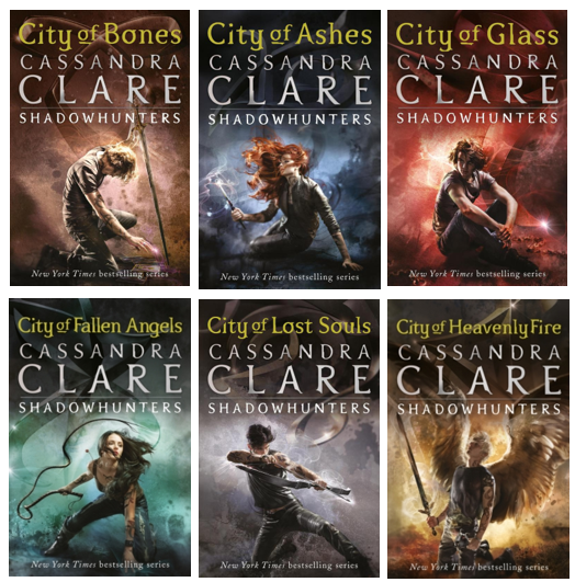 The Mortal Instruments serie: Book 1 - 6